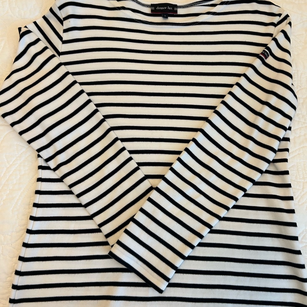 Armor Lux Navy & White Breton Mariniere